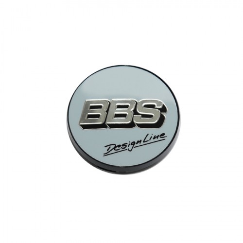 BBS Center Cap Silver/Black/Grey - Without Clip Ring